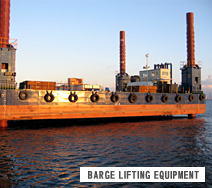 BARGE LIFTING EQUIPMENT