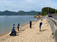 【海ごみゼロプロジェクト in 向島・立花海岸】